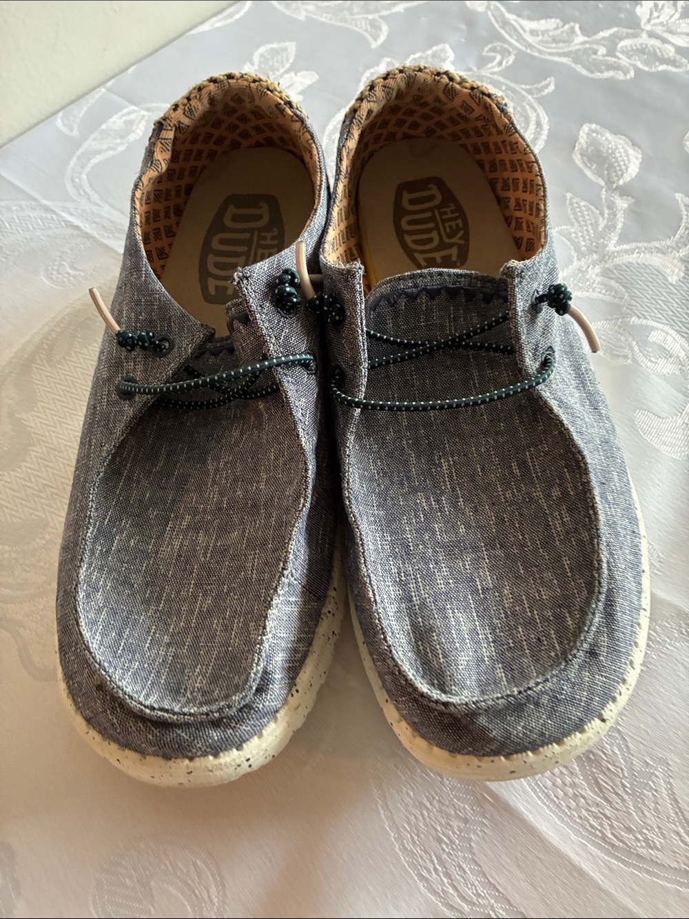 Hey Dude Women's Grey Casual Slip-On Loafers